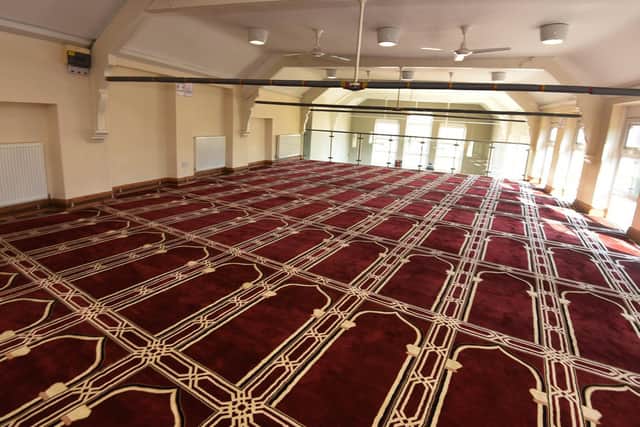 Inside Wigan Mosque