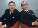 ITV unveiled a couple of Eric and Ernie sketches which had been unseen since 1970 in a new documentary Morecambe and Wise: The Lost Tapes