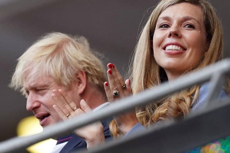 PM Boris Johnson and his wife Carrie