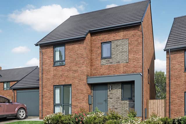 Artist’s impressions of the house which is up for grabs in a prize draw raising funds for Derian House Children’s Hospice. The house is on Preston-based Kingswood Homes’ Green Hills development in Feniscowles, Blackburn