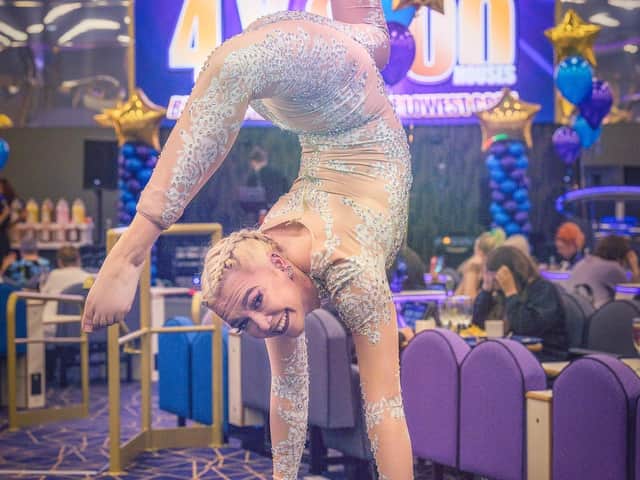 All kinds of entertainment was laid on for the launch