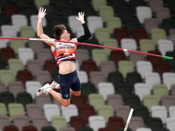 Harry Coppell in the Olympic final