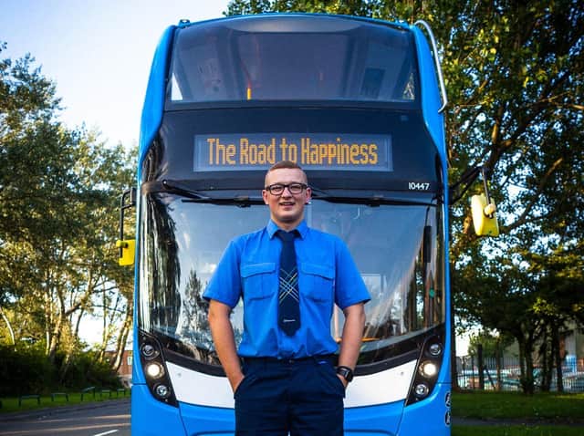 Bus driver Jamie Jackson