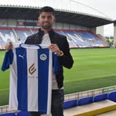New signing Jordan Jones at the DW