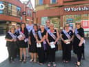 Lisa Nandy MP, second from left on front row, with Waspi campaigners
