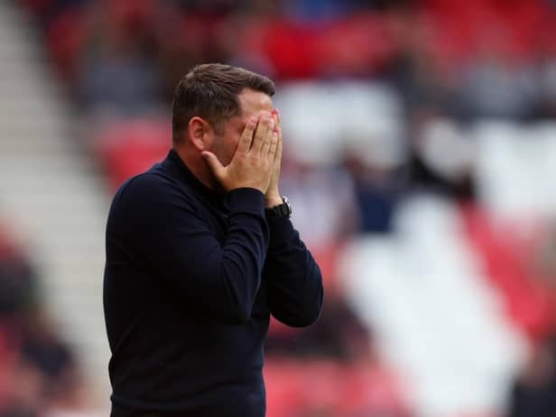 Leam Richardson saw his Latics side get off to a losing start to the season at Sunderland