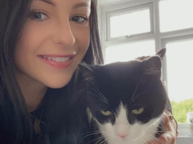 Katie with new owner Jasmine