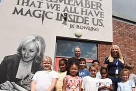 The Rowling mural