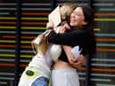 A-level students celebrate their results