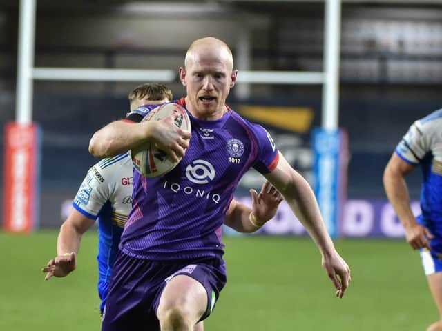 Liam Farrell on the charge