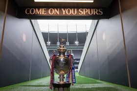 The Challenge Cup at Spurs' home
