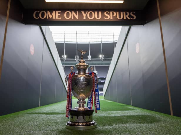 The Challenge Cup at Spurs' home