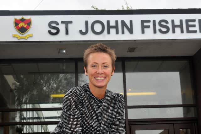 Alison Rigby, headteacher at St John Rigby