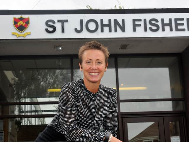 Alison Rigby, headteacher at St John Rigby