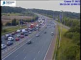 Police are appealing for witnesses and dashcam footage after a couple died in a collision on the M6. (Credit: Highways England)