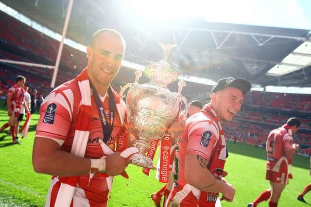 Lee Mossop says winning the Challenge Cup in 2011 was one of his career highlights