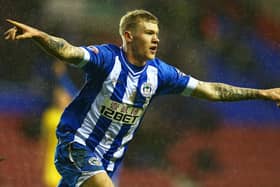 James McClean in his first stint for Wigan Athletic