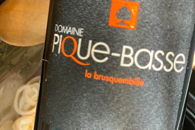 Domaine Pique-Basse La Brusquembille,  from  Côtes-du-Rhône Villages Roaix