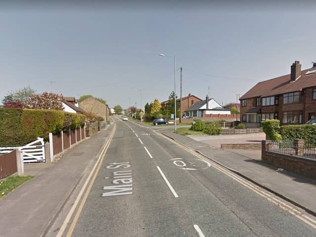 The accident occurred on Main Street in Billinge