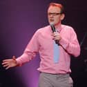 Comedian Sean Lock performs live on stage during the sixth and final night of a series of concerts and events in aid of Teenage Cancer Trust organised by charity Patron Roger Daltrey at The Royal Albert Hall on March 29, 2009 in London, England.