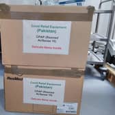 Devices on their way to Pakistan