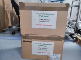 Devices on their way to Pakistan