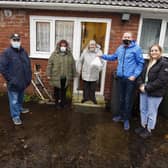 Standish ward councillors and Standish Voice, part of Standish Coronavirus Support, deliver 70 free Christmas meals to vulnerable residents