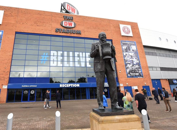 The DW Stadium has had a rebrand