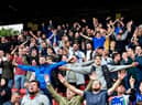Wigan Athletic fans at Charlton