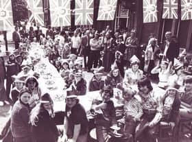 A flashback to one of the thousands of street parties held around Britain in 1977