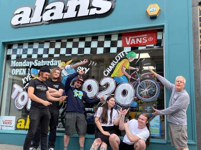 Alans BMX sponsored Worthington at the Tokyo Olympics