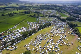 Travellers gather at this year's Appleby Horse Fair