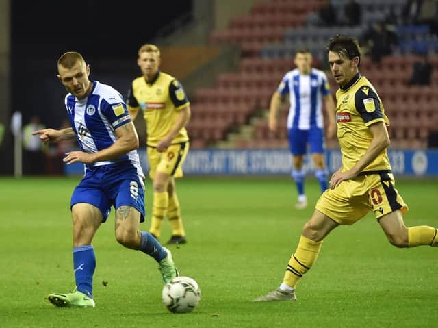 Max Power in action against Bolton