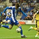 Callum Lang in action against Bolton