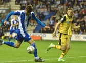 Callum Lang in action against Bolton