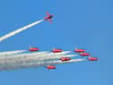 The Red Arrows will be in Blackpool on Saturday