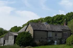 The farmhouse at Garrett Hall