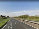 The A580 East Lancashire Road in Astley has been closed. Pic: Google Street View