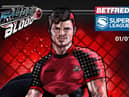 John Bateman as a comic hero