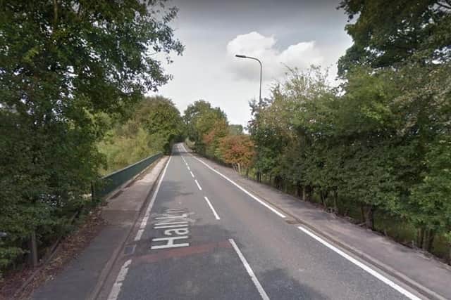Hall Lane in Hindley was closed after the crash. Pic: Google Street View