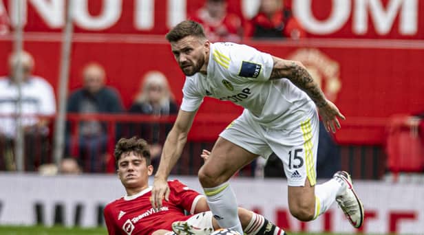 Daniel James, in action AGAINST Leeds, looks to be heading to Elland Road