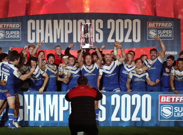 St Helens won the Grand Final last year