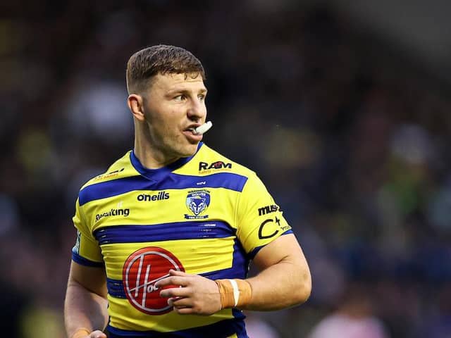 George Williams playing for Warrington last week. Picture: SWPix
