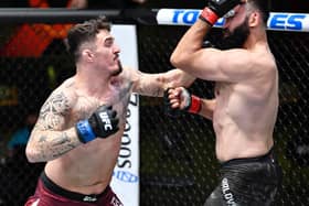 Tom Aspinall (left) has won all three of his UFC fights so far (Getty Images)