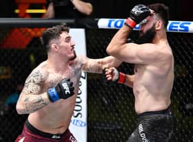Tom Aspinall (left) has won all three of his UFC fights so far (Getty Images)