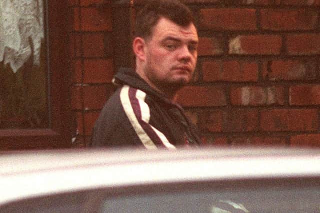 Darren Ashurst caught on camera shortly before his arrest for Louise's murder