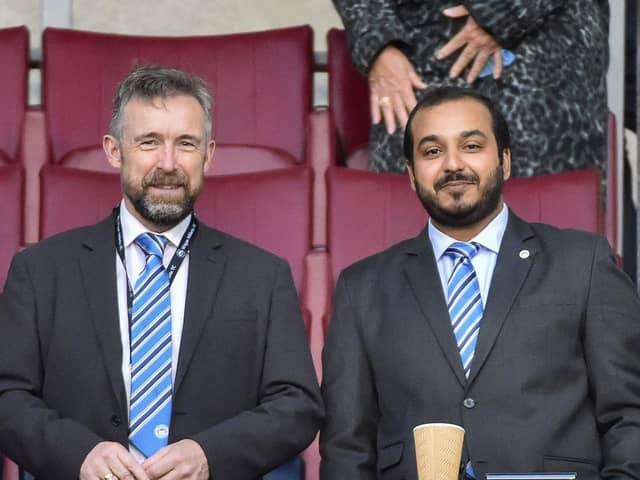 Talal Al Hammad and Mal Brannigan at the DW