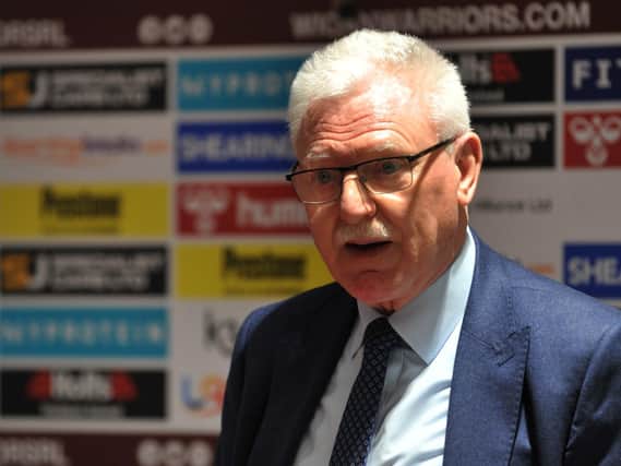 Wigan chairman Ian Lenagan appeared at a fans' forum on Tuesday night
