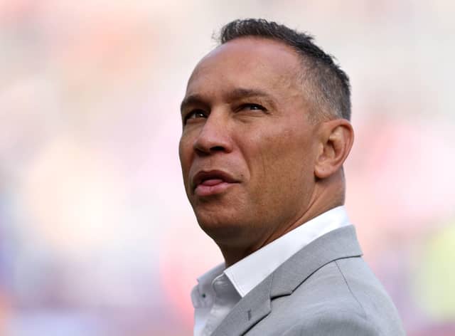 Wigan coach Adrian Lam at Newcastle