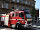 Fire crews were called to Library Street this afternoon